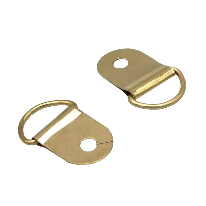 Gold Large Semicircle D-Ring Picture Hanger K04 β 32mm