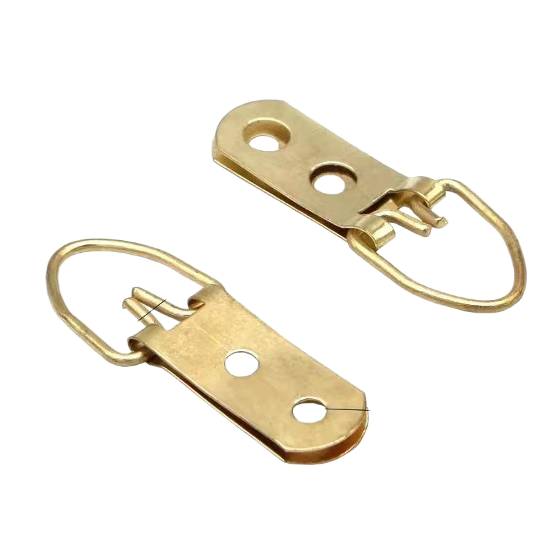 Gold Large Two-Hole D-Ring Hanger 15kg K09 β 48mm