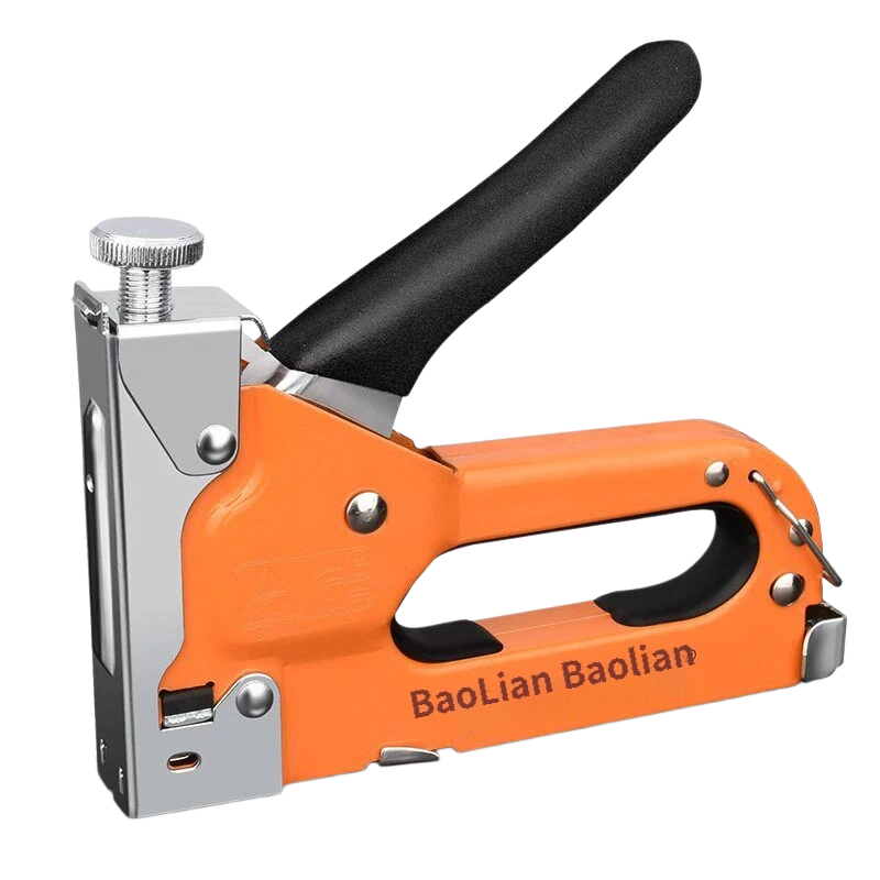 Heavy Duty Manual Staple Gun G01 alloy steel 3-way compatible with T U and Gate nails.