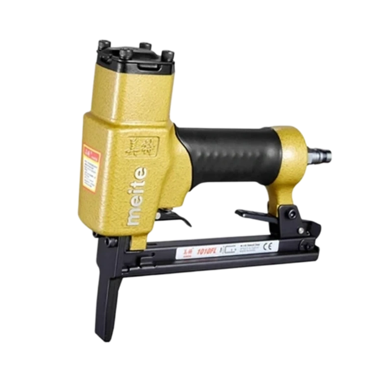 Meite 1010FL Long-Nozzle Upholstery Stapler – 0.7×0.5 mm nail wire