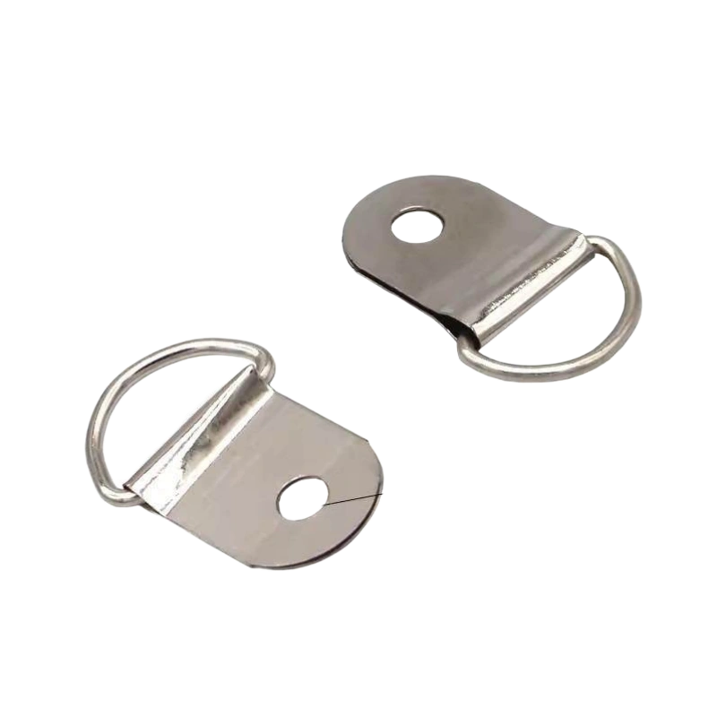Silver Large Semicircle D-Ring Picture Hanger K05 β 32mm
