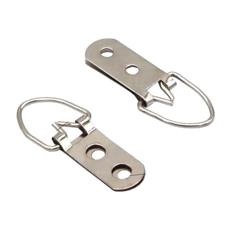 Silver Large Two-Hole D-Ring Hanger 15kg K10 β 48mm